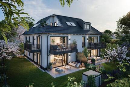 NEUBAU: Helle 3-Zimmerwohnung mit zwei großen Balkonen - München Thalk.Obersendl.-Forsten-Fürstenr.-Solln