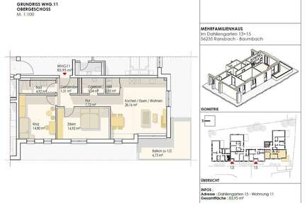 Wohnung zum Kaufen in Ransbach-Baumbach 322.838,00 € 83.95 m²