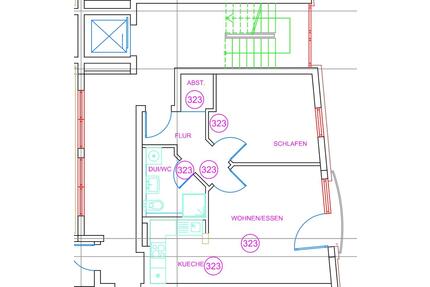 Traumhafte 2-Zimmer Wohnung direkt im Herzen Eisenachs (Aufzug)