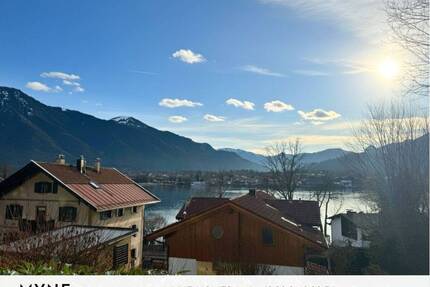 Ferienimmobilie im Miteigentum: Gartenwohnung mit See- und Bergblick - Tegernsee