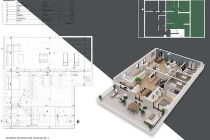 Wohnung zum Mieten in Ubstadt Weiher 1.133,00 € 103 m²