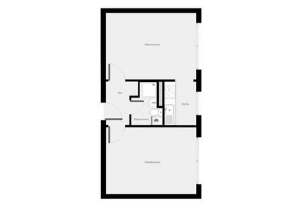 Nachmieter für Teilmöbilierte 2-Raum-Wohnung in der Südstadt - Halle (Saale) Gesundbrunnen