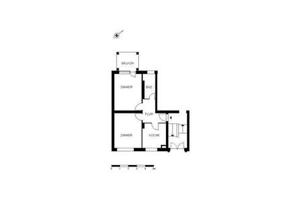 Endlich Zuhause: interessante 2-Zimmer-Wohnung - Bremen Burglesum