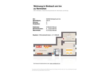 2-Zimmer-Wohnung Simbach am Inn