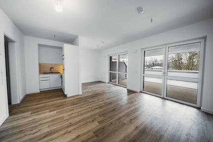 Stilvolles 1-Zimmer-Penthouse im Neubau mit Dachterrasse - Wildeshausen