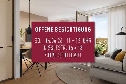 Wohnung zum Kaufen in Stuttgart Stuttgart-Ost 334.600,00 € 39 m²