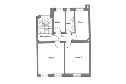 modernisierte 3-Zimmer-DGWohnung mit Balkon und EBK - Freiburg im Breisgau