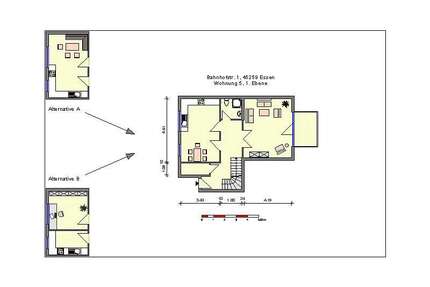 Wohnung zum Mieten in Essen 1.336,50 € 99 m²