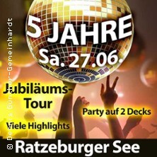5 Jahre Bootsparty - Jubiläumstour | Ratzeburger See