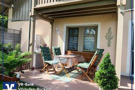 Durchdachte 2-Zimmer-Wohnung mit Terrasse und Gartenanteil! - Bad Füssing Egglfing