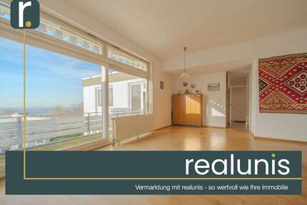 Familienhaus mit Einliegerwohnung, Wintergarten & Blick in die Rheinebene - nur bei realunis - Heidelberg / Emmertsgrund