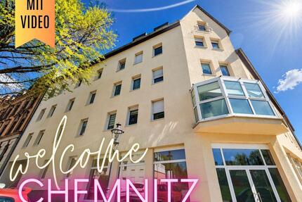 ++ sonnige 3-Raum-Wohnung mit Balkon & Einbauküche in Chemnitz - ideal für Paare! ++