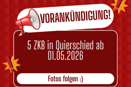 5 ZKB in Quierschied - 1.050,00&nbsp;EUR Kaltmiete, ca.&nbsp; 112,00&nbsp;m&sup2; in Quierschied (PLZ: 66287)