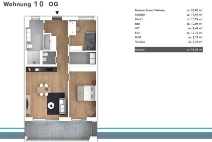 Eigentumswohnung Neubau, Modern Stadtmitte WG10 - Vohenstrauß