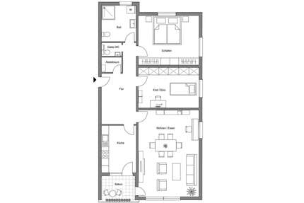 Wohnung zum Mieten in Emmerich 779,00 € 82 m²