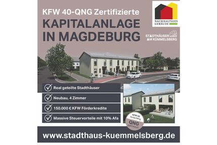 KAPITALANLAGE KFW-40 - QNG Zertifiziert - Stadthäuser Magdeburg