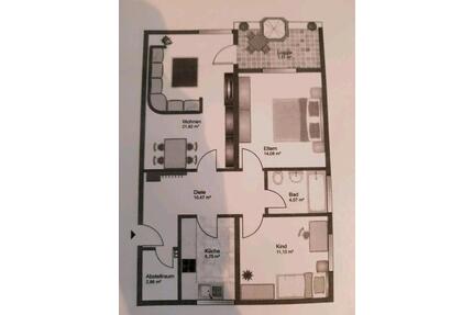 3 ZKB in Dudweiler - 125.000,00&nbsp;EUR Kaufpreis, ca.&nbsp; 80,00&nbsp;m&sup2; in Saarbrücken (PLZ: 66125) Dudweiler
