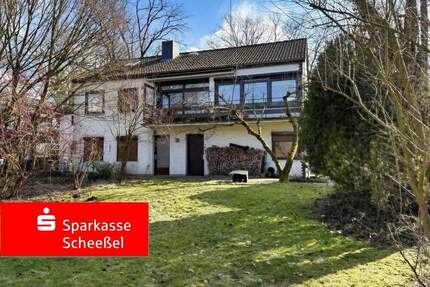 Zentrale Lage und Blick ins Grüne - Scheeßel