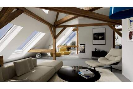 Ikonisches Neubau-Dachgeschoss-Loft - 200 m² und zwei Dachterrassen - Berlin Neukölln