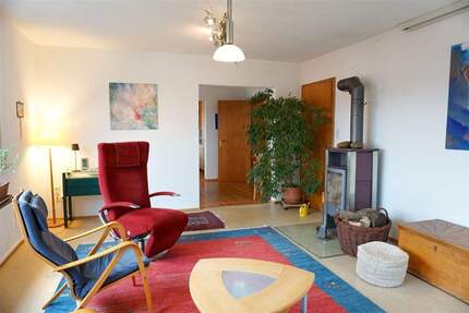 Stilvolle EG-Wohnung mit Kamin, zwei Balkonen & Gartenanteil - traumhafte Aussicht - Mühltal Nieder-Ramstadt