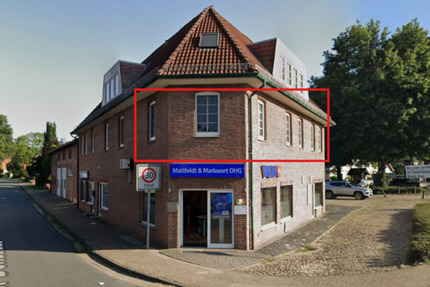 Renovierte Wohnung in Oyten-Bassen 1. Etage mit Wintergarten