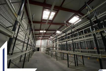 Lagerhalle mit Hochregalen zum Mieten in 24143 Kiel | Lütt Immobilien Kiel