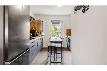 Helle 3-Zimmer-Wohnung mit Balkon in gepflegtem Vierparteienhaus in Stegaurach