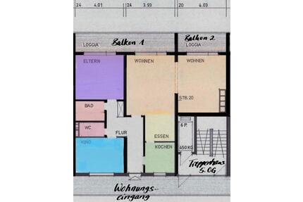 *Über den Dächern von Oelde Zentrum - 3 Zimmer, Aufzug, Balkon*