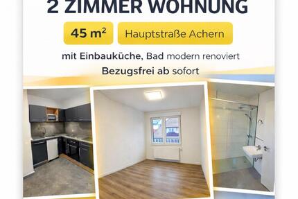 2-Zimmer-Wohnung | 45 m² | Stadtmitte Achern | ab sofort