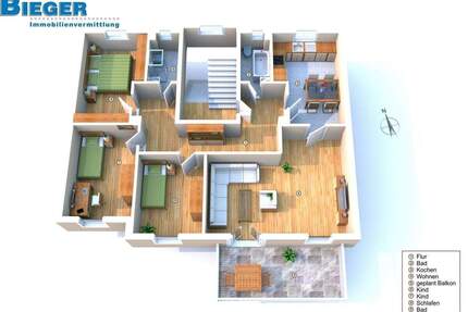 Schönes 3 Familienhaus mit ausbaufähigem DG in ruhiger, südlicher Stadtrandlage - Dresden Reick