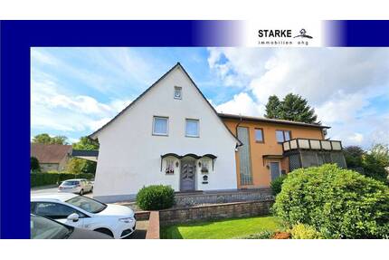 --reserviert-- Großes Zweifamilienhaus + Gewerbe in Löhne-Gohfeld