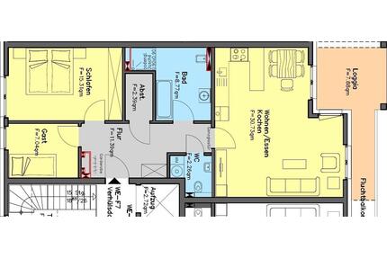 Moderne Eigentumswohnung mit Balkon und Tiefgaragenstellplatz - Xanten