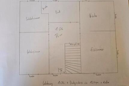 Großzügige 5-Zimmer Maisonette-Wohnung im 2. OG in Großheubach
