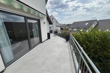 Ohne Makler: Maisonette-Wohnung (Solar, Klima, Wallbox, Garage) - Pfinztal