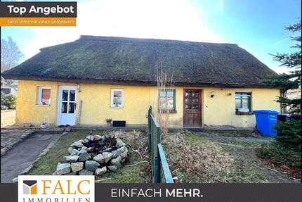 Charmantes Reetdach-Doppelhaus mit großem Garten und viel Potenzial - Patzig