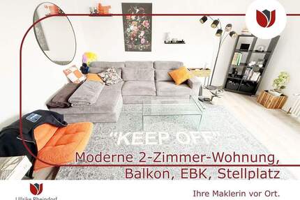 Stilvoll sanierte DG-Wohnung: Dachbalkon, Einbauküche, PKW-Stellplatz - Leichlingen