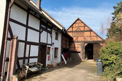 Idyllisch gelegenes Haus mit großer Scheune, Hof und Garten - Bodenwerder