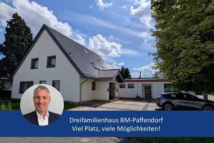 Drei Wohneinheiten in Einem, jeweils mit eigenem Garten und eigener Garage, eine Einheit zur Zeit frei - Bergheim Paffendorf