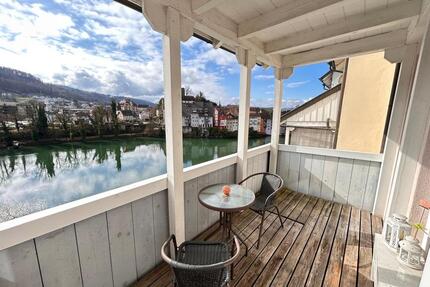 Helle Wohnung mit direkter Rheinfront & Südbalkon Laufenburg (DE) - Laufenburg (Baden)