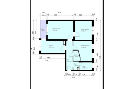 Neugründung 3 Zimmer Wohnung Bogenhausen (3er WG) (Stuntzstraße) - München Neuhausen-Nymphenburg