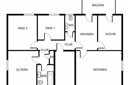 Charmante 4-Zimmer-Etagenwohnung in Bergkamen