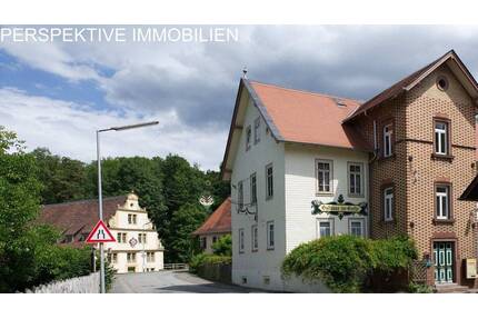 Die Grafenfamilie als Nachbarn - historisches Anwesen mit Gasthaus & Industriehallen in Top-Lage - Michelstadt Steinbach