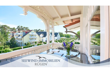 Strandstraßen-Hammer! 3-Raum-Apartment mit Balkon im schönen Ostseebad Baabe auf der Insel Rügen