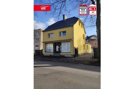 Attraktives Zweifamilienhaus mit Gewerbeeinheit, 6 Garagen, Modernisiert - Marl Brassert