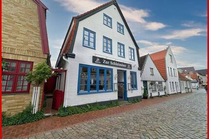 Historische Fischersiedlung an der Schlei exzellentes Fischrestaurant & 3 Wohnungen - Schleswig