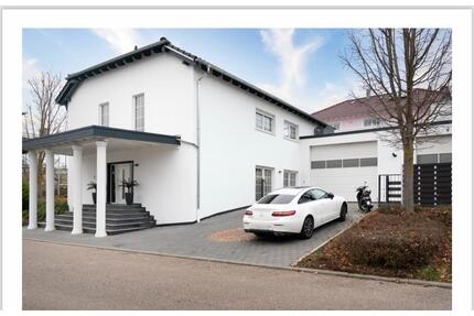 EXCLUSIVE VILLA MIT LAGERHALLE, DOPPELGARAGE UND EINLIEGERWOHNUNG - Nordheim