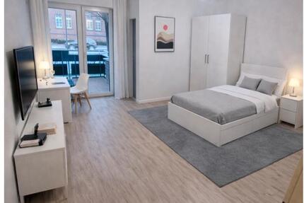 Modernes und vollmöbliertes 1-Zimmer-Appartement mit sep. Küche - Münster Gievenbeck
