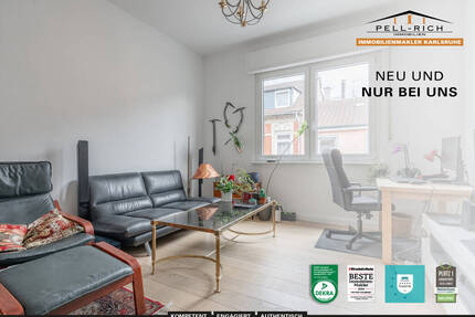 HINGUCKER: Gut vermietete und gepflegte Eigentumswohnung in der Karlsruher Südstadt