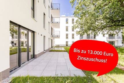 Nachhaltig vermietet: 2-Zimmer-Neubauwohnung mit Südterrasse - Königs Wusterhausen Zeesen