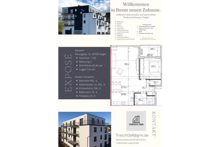 2 Neubau-Wohnungen Haiger - 1.325,00&nbsp;EUR Kaltmiete, ca.&nbsp; 82,00&nbsp;m&sup2; in Haiger (PLZ: 35708)